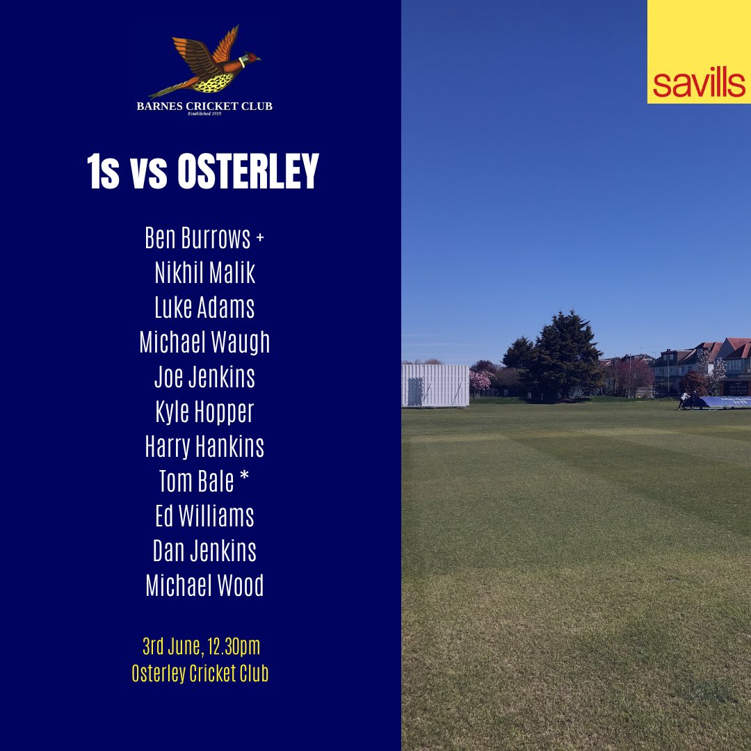 Barnes Cricket Club tweet media