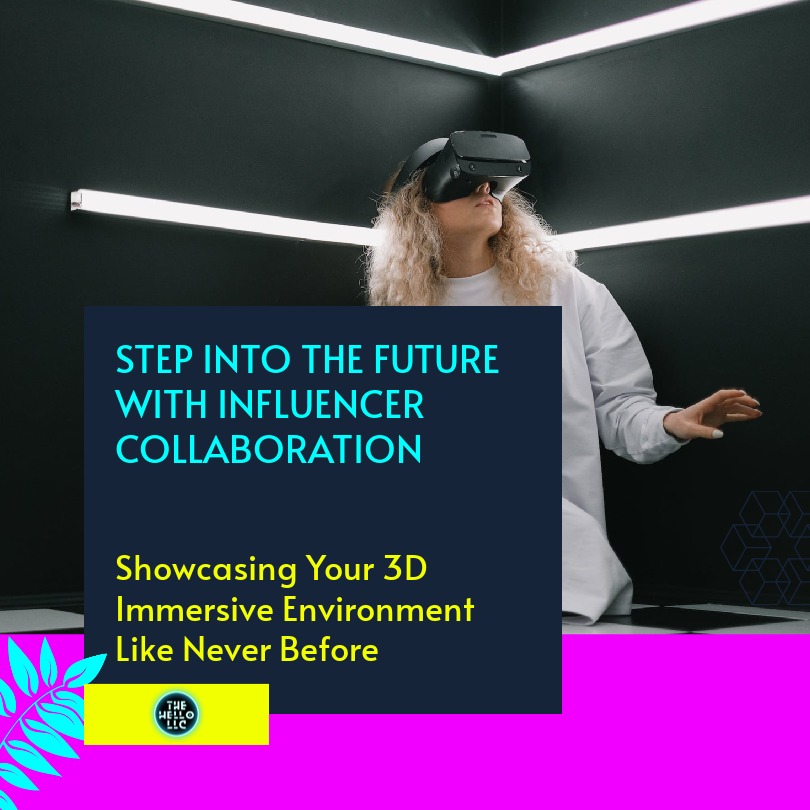 Ready to elevate your 3D immersive environment? Unlock its full potential with influencer collaborations! Showcase your world, amplify exposure, and level up your brand. #VRInfluencerCollab #ImmersiveExperience #LevelUpYourBrand #StrategicPartnerships