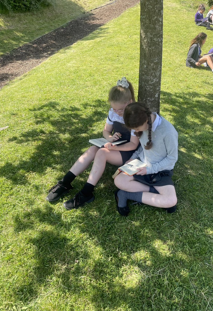 missmcdade_'s tweet photo. We enjoyed reading outside in the beautiful weather ☀️ https://t.co/xsEPCi0z1q