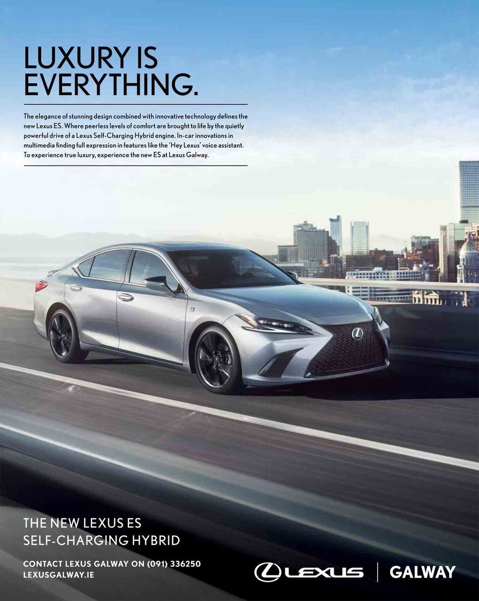 Call our sales team today on 091 336250. #LexusES