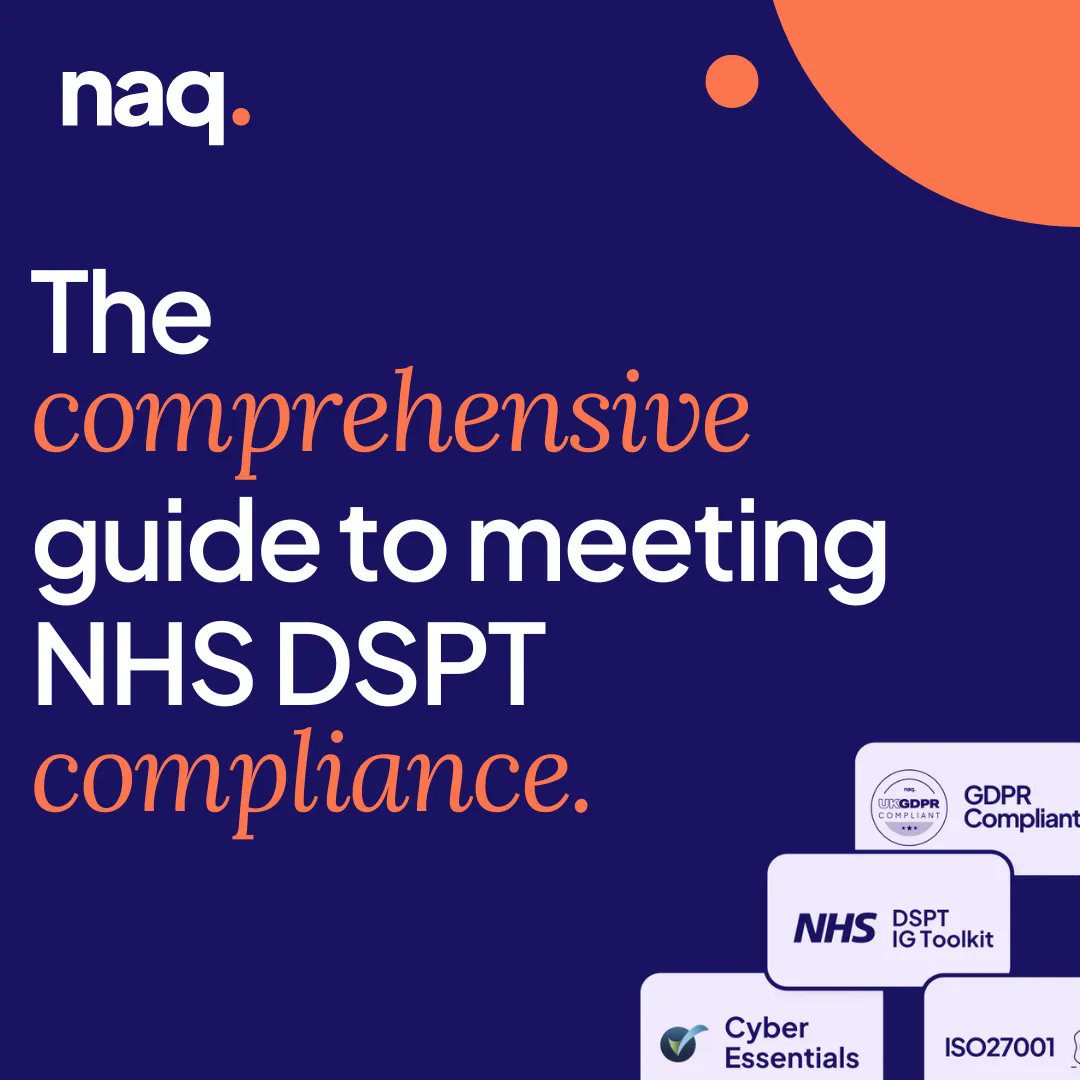 Unsure where to start with the NHS Data Security &amp; Protection Toolkit? Struggling to meet the deadline on the 30th of June? 🗓️⏰  Check out our NHS DSPT guide, designed to help you meet this year's requirements with ease. buff.ly/3INwPwv

#nhssupplychain #datacompliance