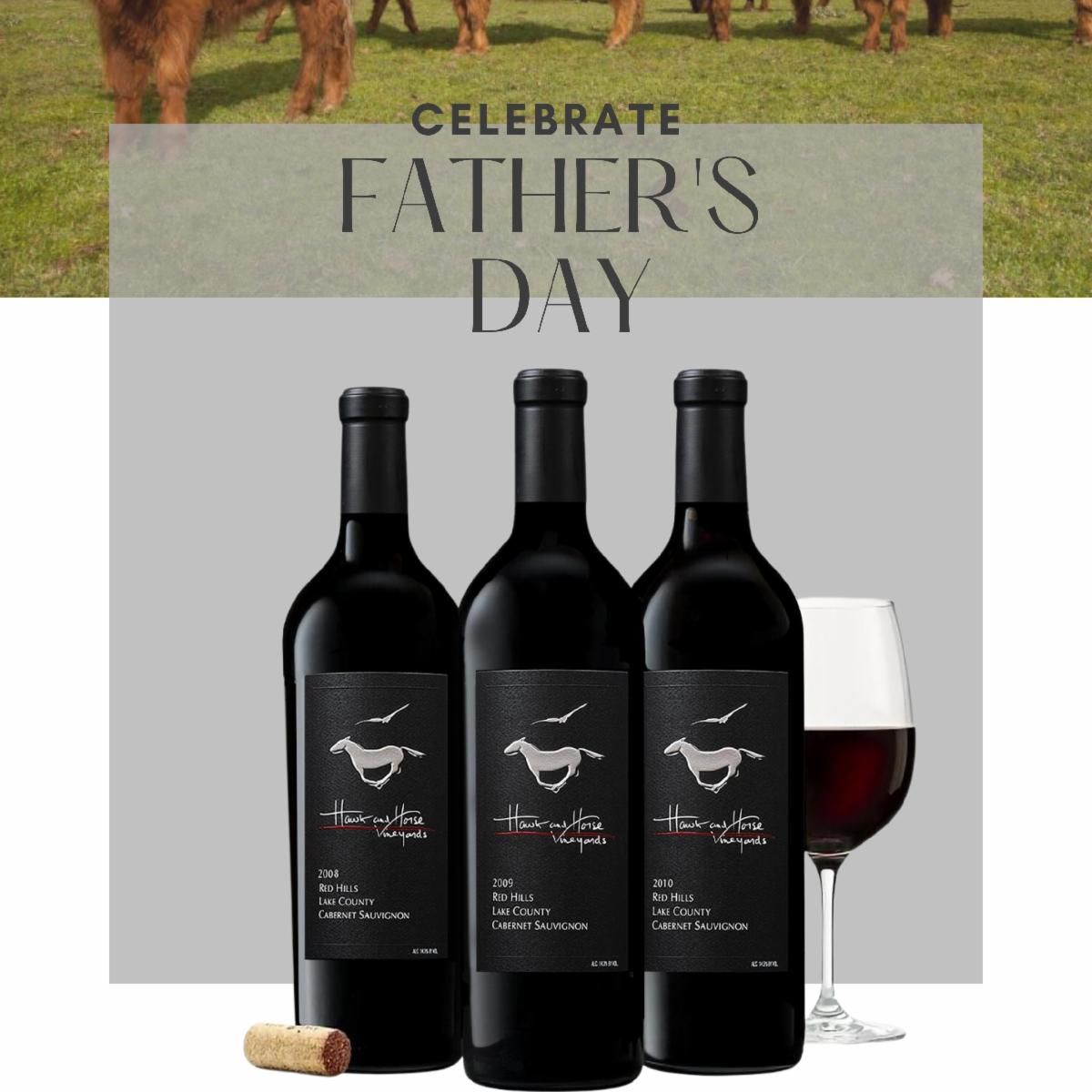 This one's for Dad. 
Rediscover a past Hawk and Horse Vineyards favorite or explore anew.

#fathersdaygifts #dadsday #reservewine #finewine #cabsauv #hawkandhorsevineyards #organicwine #biodynamicwine #glutenfreewine #bestwine

conta.cc/3WPvTNJ
conta.cc/3C6jc7K