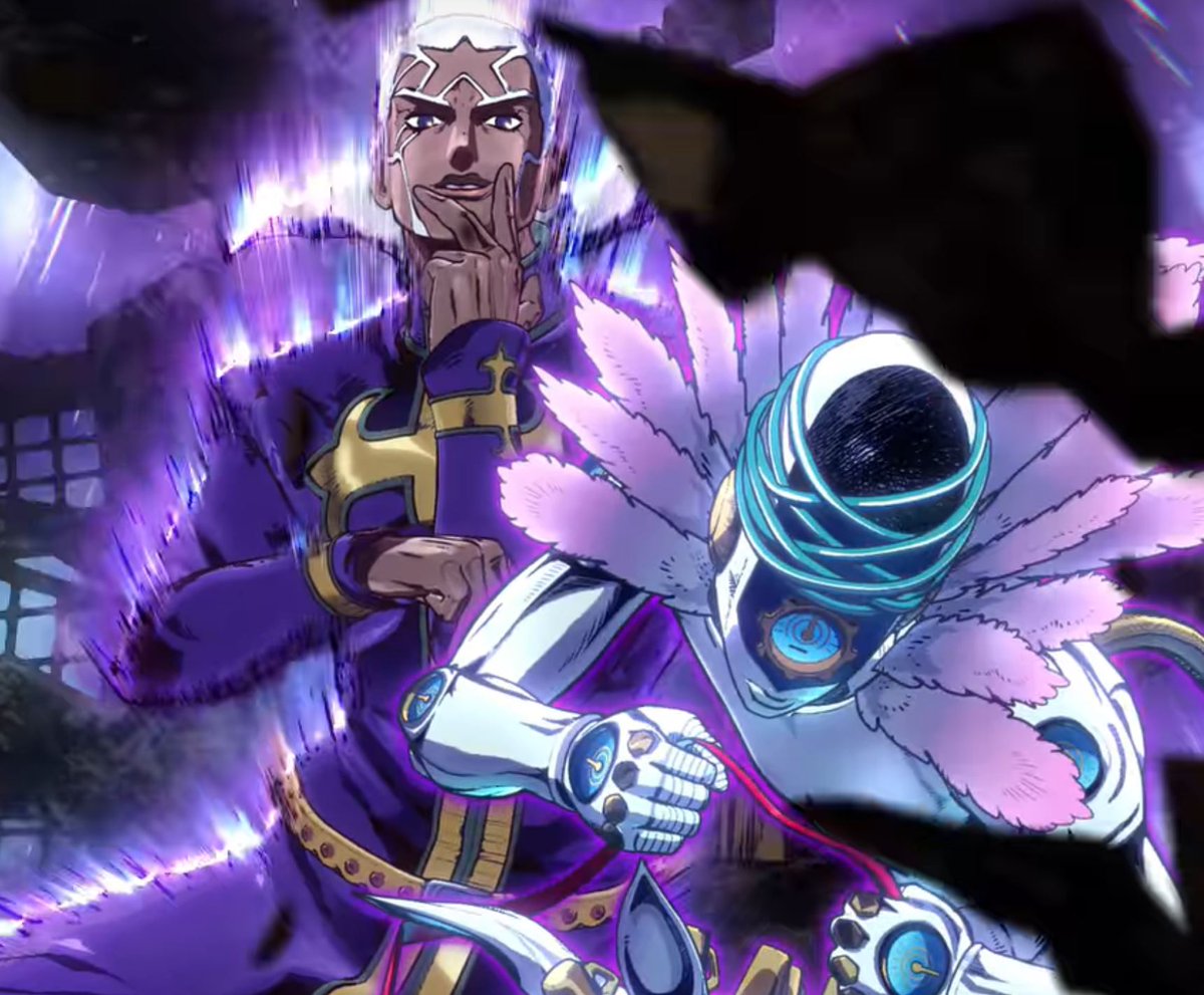 JoJoVSBot's tweet photo. Weather Emporio VS Enrico Pucci (MiH) https://t.co/2c8bbuDxW2