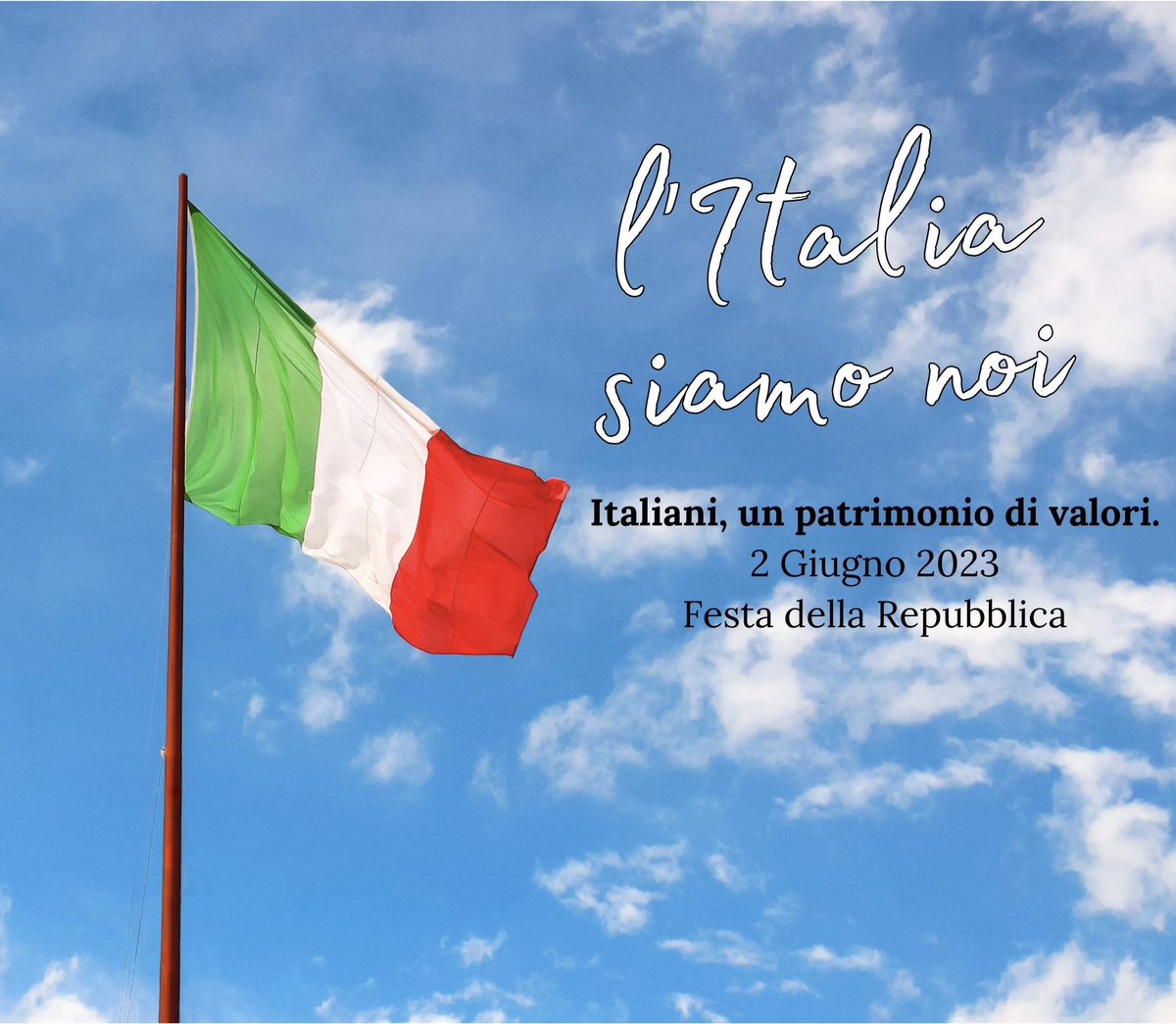 Buona festa della Repubblica alle cooperatrici e ai cooperatori. 

#festadellarepubblica
#umbria 
#confcooperative