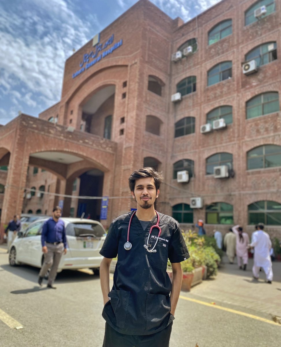 Done with housejob at Lahore general hospital. Onto the next step of excellence soon IA 🙌