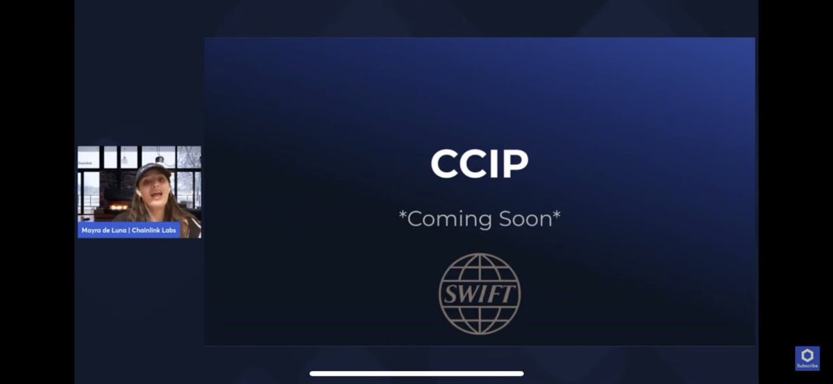 Chainlink CCIP x SWIFT waiting screen for the #Chainlink Spring Hackathon 2023

IYKYK