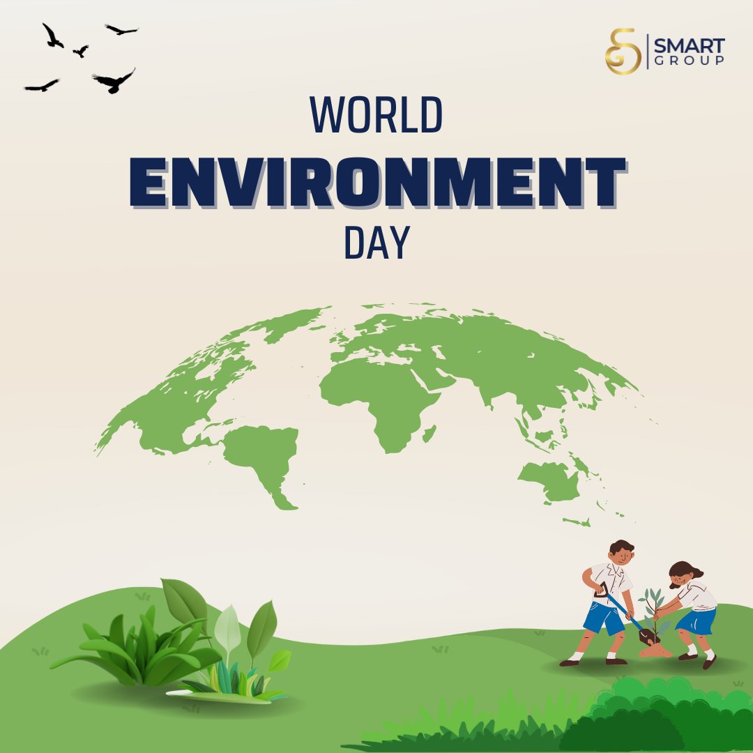 Making our environment greener and healthier should be our main motive.

#happyworldenvironmentday #environmentday #worldenvironmentday #nature #greenerfuture #health #plants #growmoretrees #Smartgroup