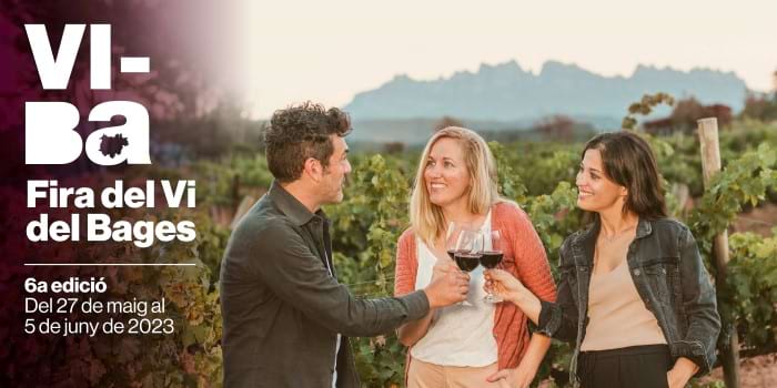 Gaudeix del cap de setmana al #Bages! Obrim fil amb propostes… 👀

Fins al 5 de juny pots gaudir de la VIBA. Fira del vi del Bages. Més de 50 propostes per a tots els gustos. 🍇

Més info blog.barcelonaesmoltmes.cat/-/viba.-fira-d…
#BCNmoltmés #PaisatgesBarcelona