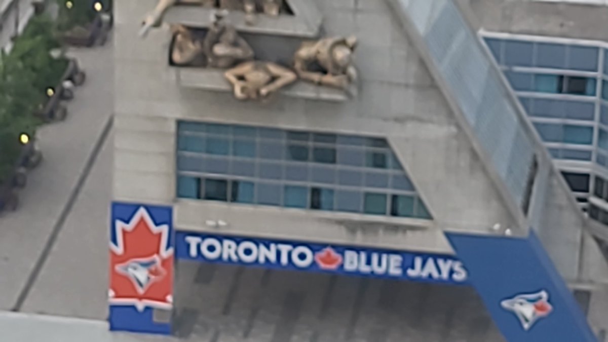 scottishleaf's tweet image. View from my apartment @BlueJays