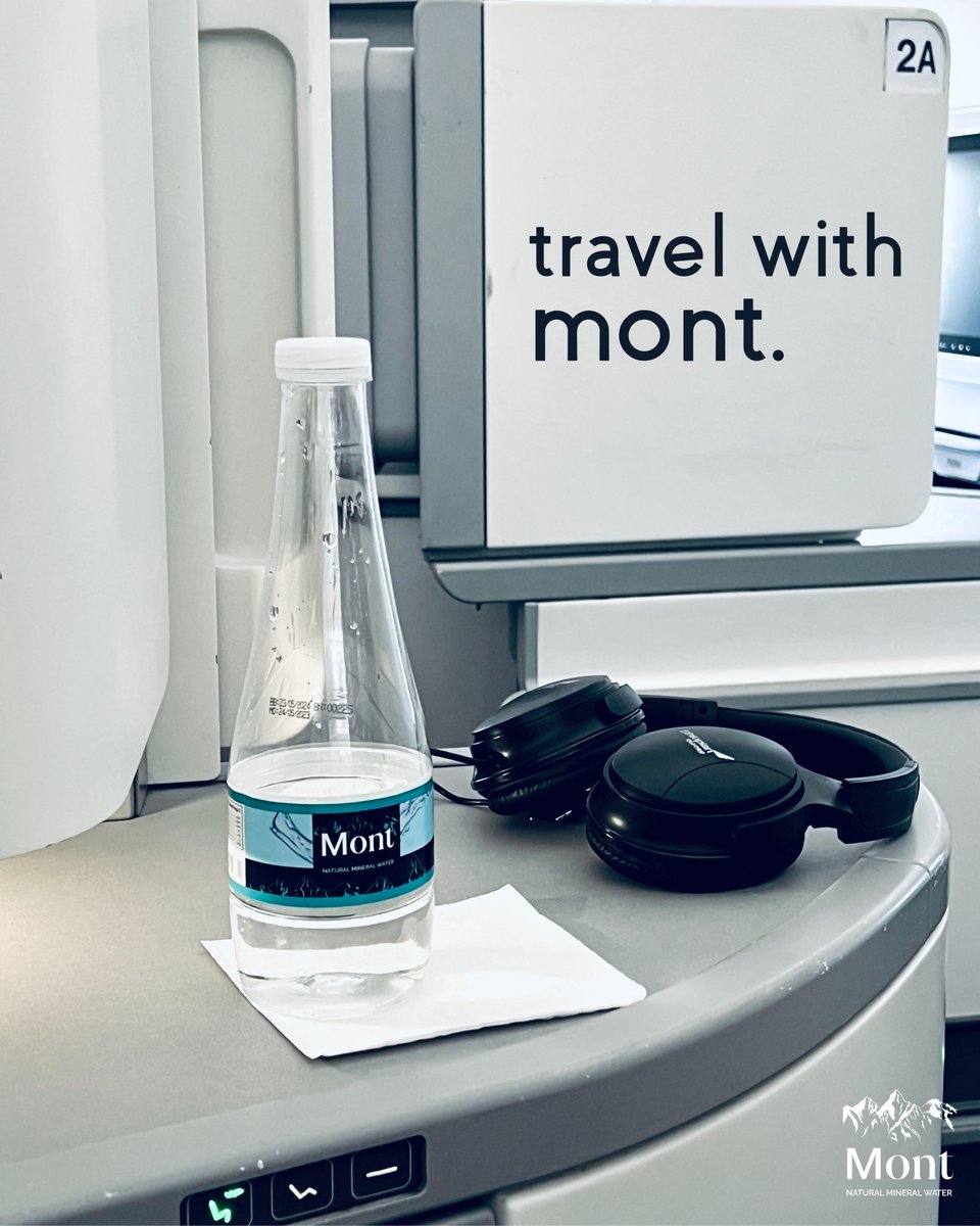 Travel with mont; your perfect travel partner! Don't drink alone!