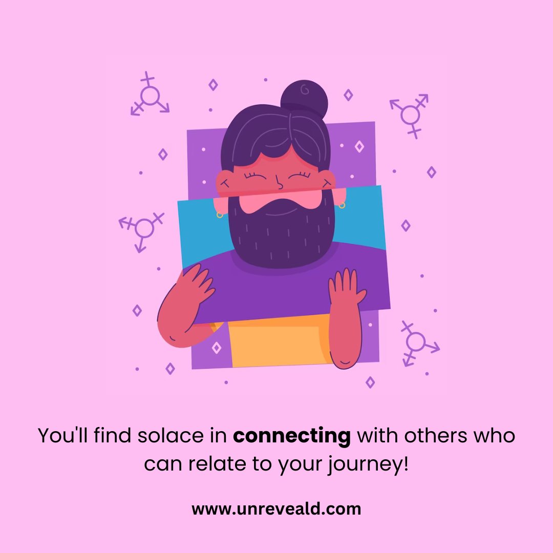 Join 'Unreveald' today.. 
a safe platform where you can share your mental health journeys and experiences..

Sign in or sign up on bit.ly/3Iy1QV3 and #justsayit

#LGBTQIA #PrideMonth2023 #MentalHealthAwareness
#GenderDysphoria #TransRights #GenderIdentity #SelfAcceptance