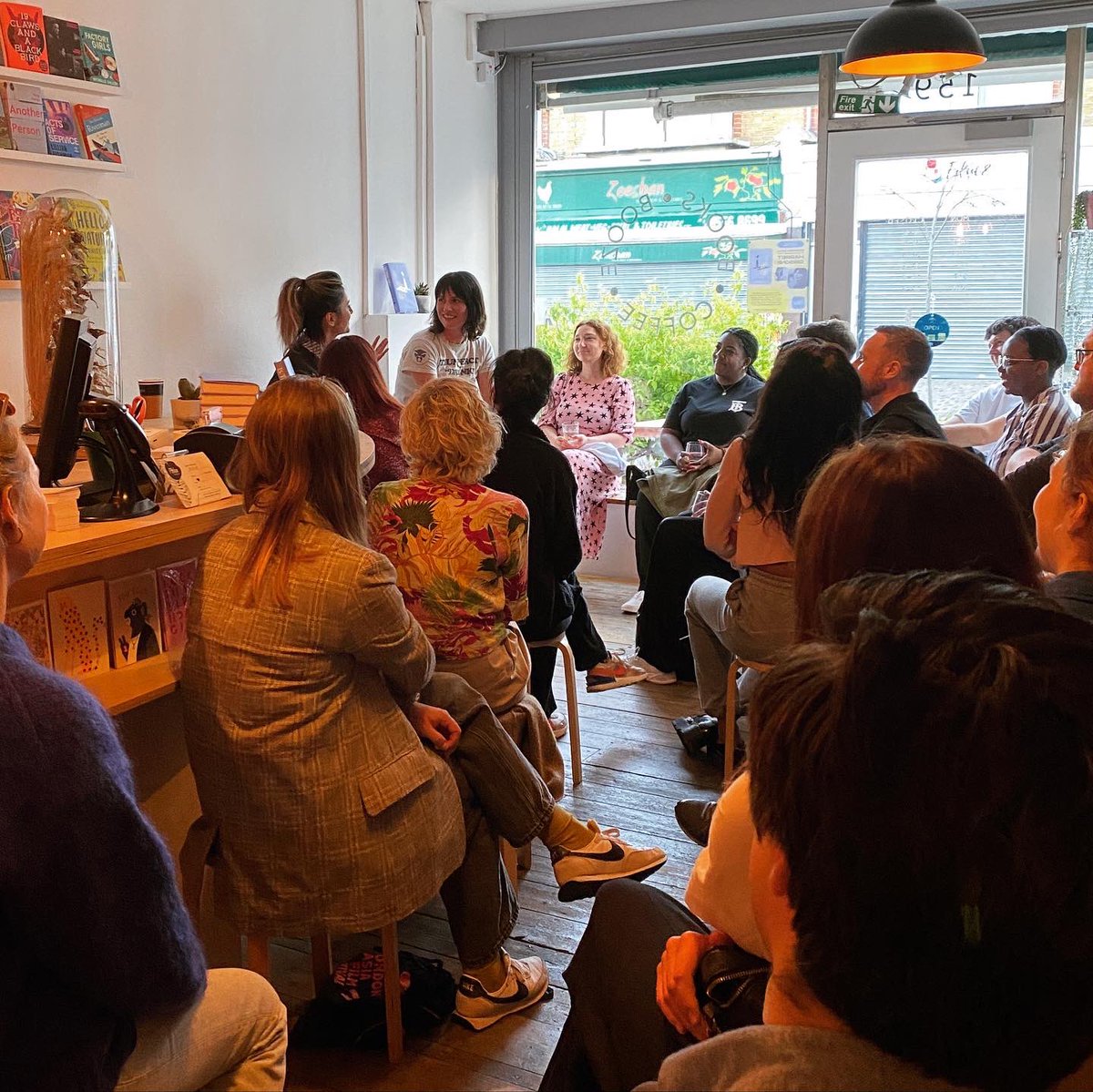 Well it’s official we are <a href="/harrietgibsone/">harriet</a> fan girls. We had a blast with Harriet and <a href="/NosheenIqbal/">Nosheen Iqbal</a> last night, unpacking the trials of growing up, belonging &amp; battling the impulse to delve into social media. Belly laughs all round! Pop by to grab a copy of this wonderful memoir!