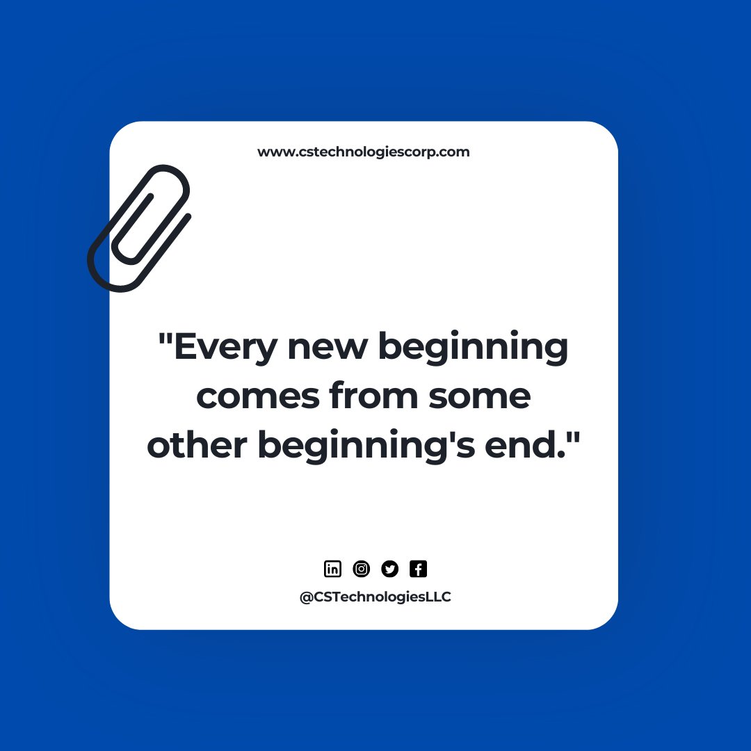 'Finding Hope in Transitions: Remember, each ending paves the way for a fresh start and endless possibilities. 🌟🔃' #newbeginnings #embracechange #infinitepossibilities