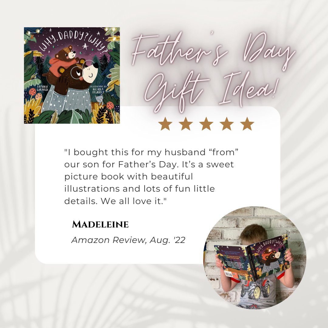 Signed copies are available through my local Indie bookstore @mysteryloversbookshop 

#fathersday2023 #booksfordad #boardbook #why #kidsquestions #toddlerparentlife #newparentstobe #newparentlife