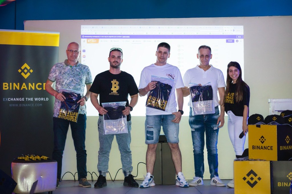 Binance tweet media