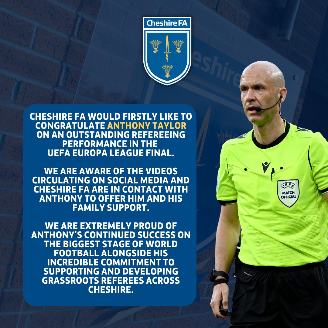 Cheshire FA Statement:, image size:1080x1080