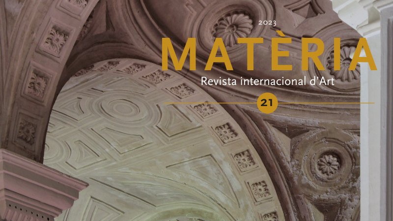 📚Publicat el número 21 de Matèria!  Aquest doble número, de caràcter miscel·lani, pretén encaixar els reptes que plantegen els canvis que estan succeint  en el món de l'art i el món acadèmic. Molt bona lectura!

👉revistes.ub.edu/index.php/mate…
