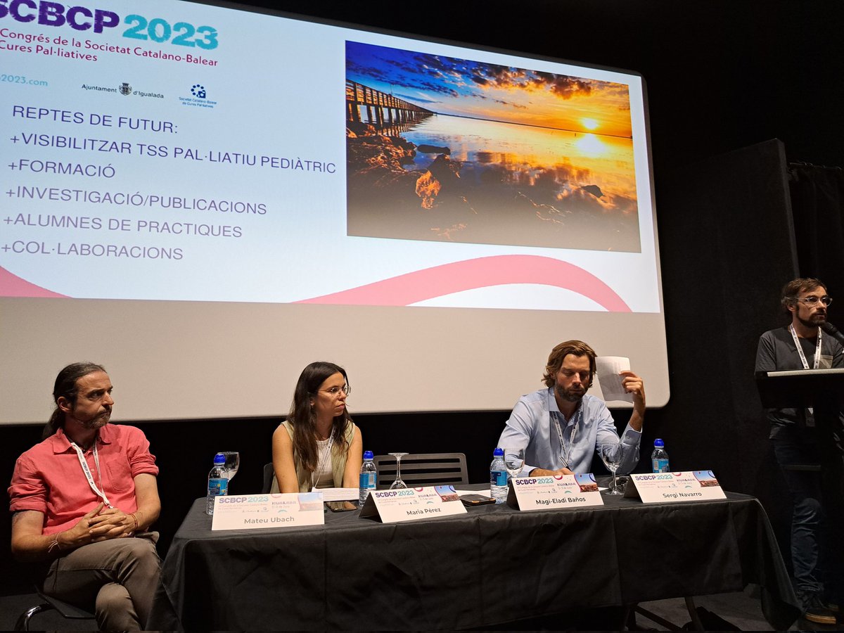 Cures Pal.liatives Pediàtriques. Parlem dels nous reptes #scbcp23