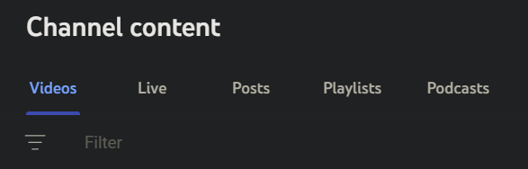 Sl4bu's tweet photo. Hey @YouTube 
Did you consider making a Shorts tab in the Studio under the content tab like the mobile Studio app has? https://t.co/tzabKiB2yM