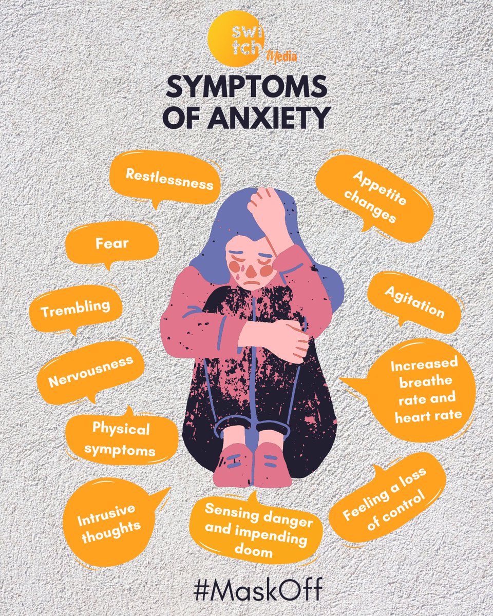 switchtvkenya's tweet photo. Sharing a little reminder to be kind to ourselves when anxiety pays a visit. You are doing your best!
#MaskOff #Anxiety #LetsTalkMental #SwitchTheNarrative #StateOfMind https://t.co/gRIsrG8kHq