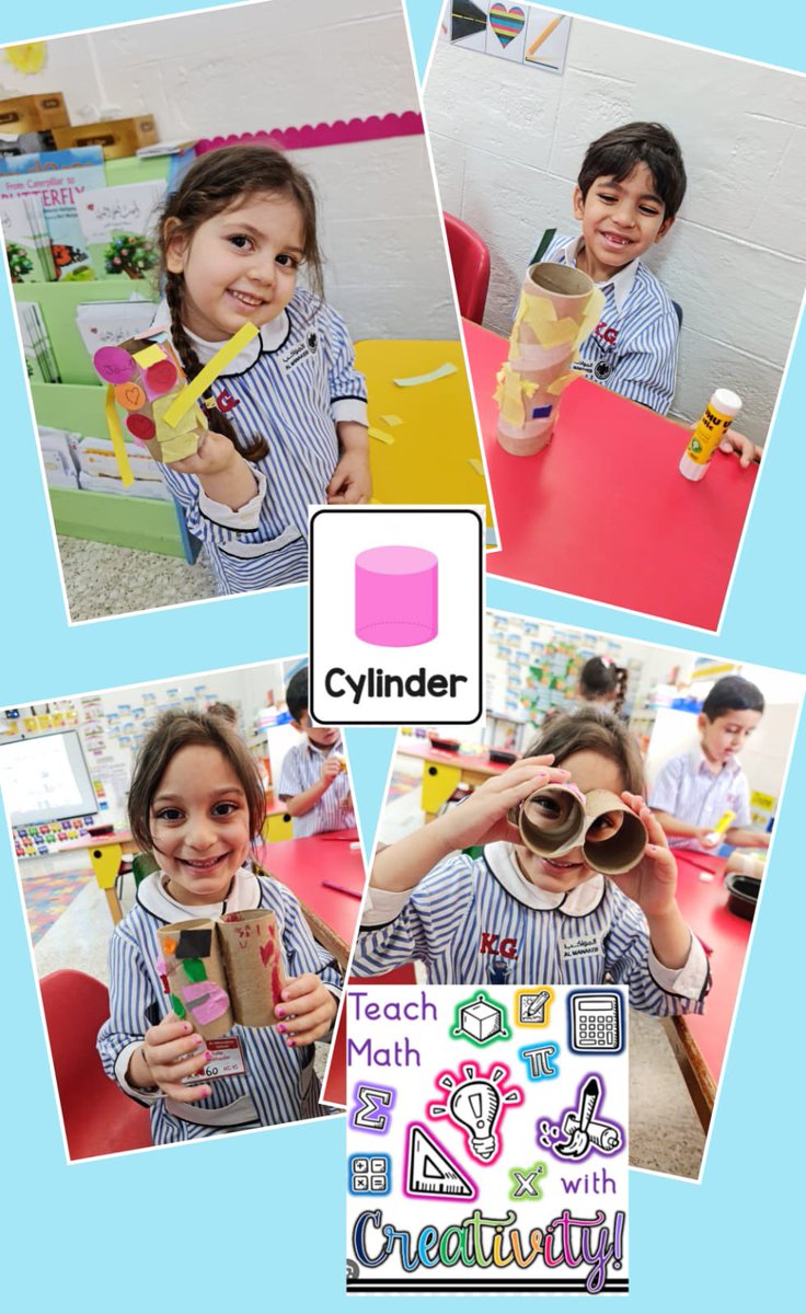 Mawakeb_Barsha's tweet image. From hands-on crafts activities to unleashing their creativity while learning about shapes, our KG kiddos discovered a world of endless possibilities. Watch as their minds blossom with every geometric masterpiece they create! #ShapeExplorers #CreativeMathClass #WeAreAlmawakeb