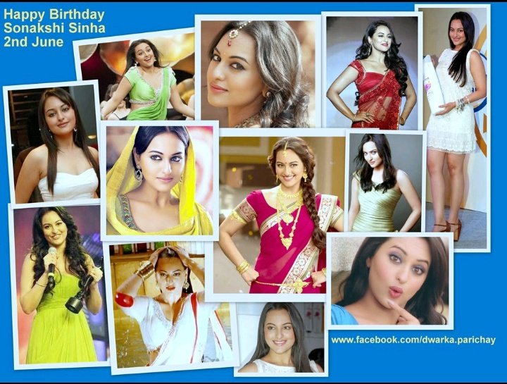   Happy Birthday Sonakshi Sinha mam ji     . I wish you are always happy and healthy   