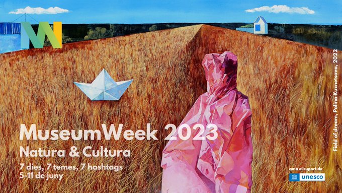 🗓️Du 5 au 11 juin 2023 s'ouvre la <a href="/MuseumWeek/">ᴍᴜsᴇᴜᴍᴡᴇᴇᴋ 🏛</a>, ce temps où institutions muséales et culturelles se mobilisent pour partager et valoriser leurs collections et savoir-faire.
Chaque jour, une nouvelle thématique sera abordée et un contenu dévoilé.
Restez connectés ! 📱
#MuseumWeek