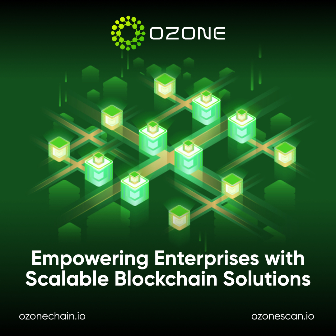 Ozone_chain's tweet photo. Empowering Enterprises with Scalable Blockchain Solutions Content

Learn how Ozone Chain is empowering enterprises of all sizes with its scalable blockchain solutions, enabling streamlined processes and enhanced efficiency.

🚀 ICO is live >> https://t.co/kZIfkCn76u

Website: https://t.co/gHQqWZRf4n
Block Explorer: https://t.co/EVOxDvoFzk

#ozo #ozonechain #ozonescan #ico