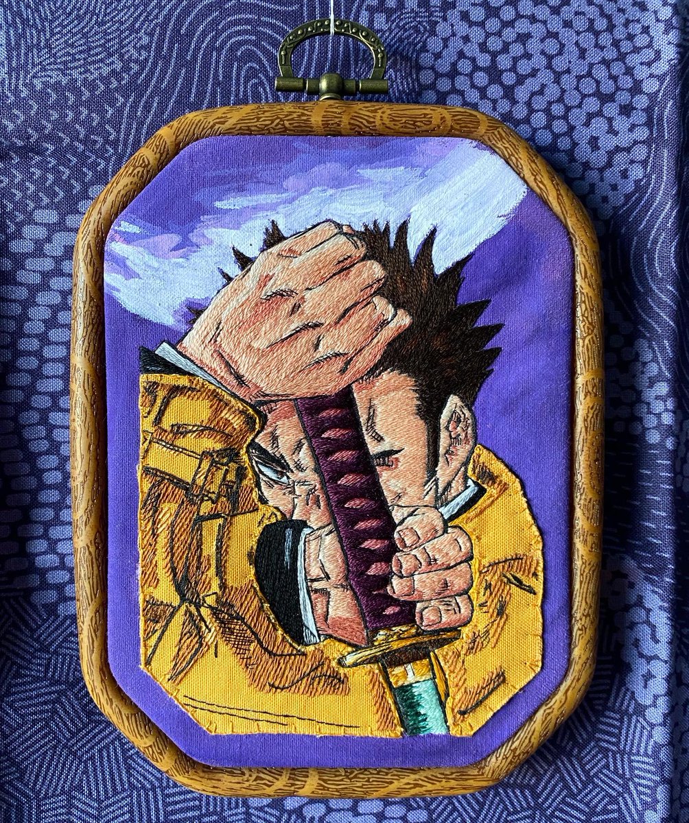 「kusakabe atsuya」

#jjk #JujutsuKaisen #kusakabe #embroidery #anime #manga