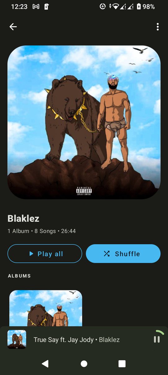 Oneill_Designs's tweet photo. Wow @blaklez dropping an Album in Friday! A body of Work! I am Jamming already! #AahYes β€οΈπ₯π https://t.co/cLhyJBgcL2