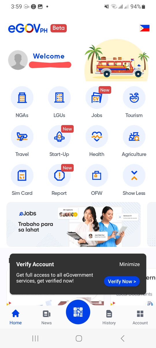 heyitsmeDYOSEF's tweet image. Okay Houston I have problem on verifying my account. There&apos;s  no option after taking picture of my phylsys ID 🤔 #egovph #superapp