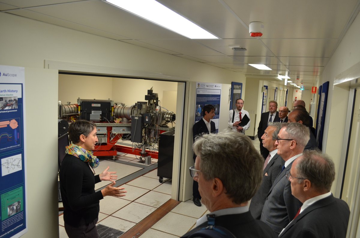 Recently, I hosted <a href="/iaeaorg/">IAEA - International Atomic Energy Agency ⚛️</a> staff at a <a href="/uwanews/">UWA</a> lab, part of the IAEA’s network of analytical labs. It provides a vital service to global security by testing environmental samples from safeguard inspections to verify State's compliance with nuclear non-pro commitments.