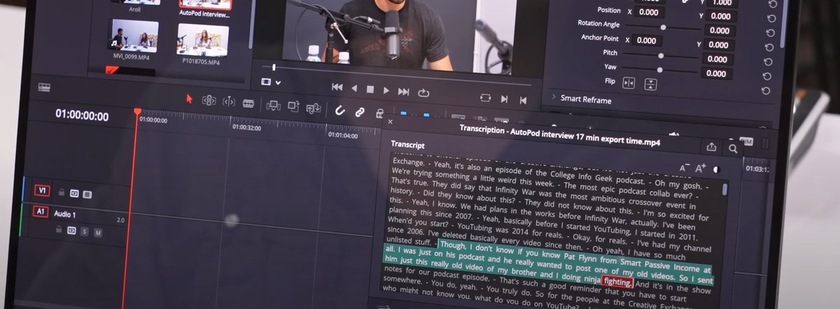 teaandtoast's tweet image. Da Vinci Vs Descript- Amazing tools to turn video to text with amazing AI technology! Engage more with your audience by making your videos available to everyone. #AI #videototext #DaVinci #Descript