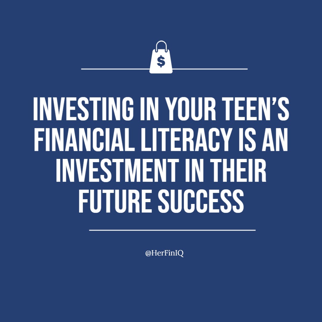 Want to set your teen up for #financialsuccess? Start by investing in their #financialliteracy today. The latest 'Her Money + Investing Show' show has all the tips and tricks you need to get started. #teensandmoney #investing #teens #smartchoices 
youtube.com/live/Ec7rHCpHc…