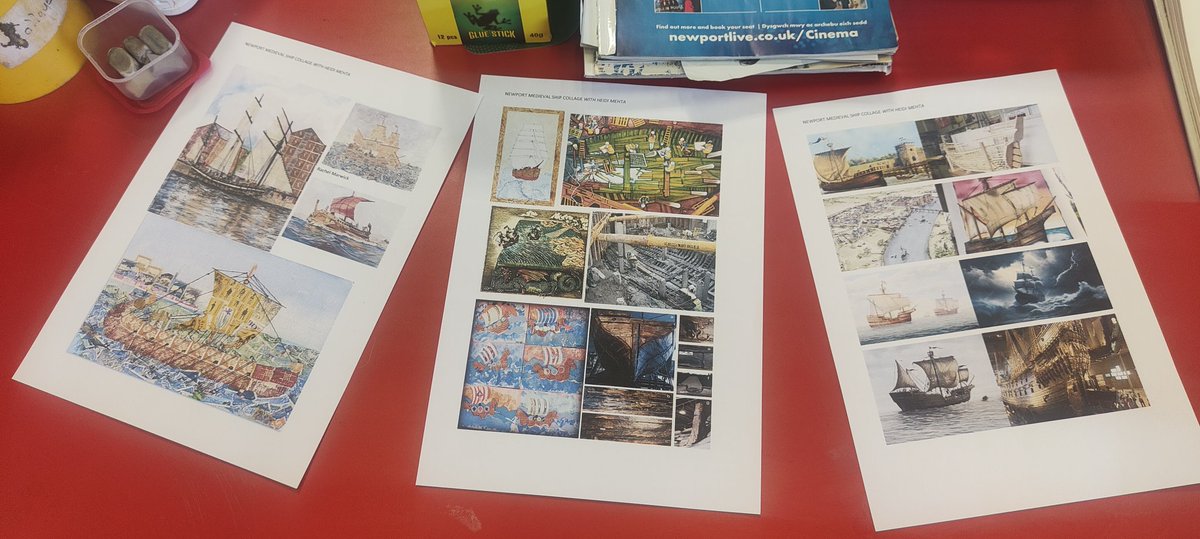 Steady your course and climb aboard today with me for a family arts and crafts 11am-3pm <a href="/NewportShip/">NewportMedievalShip</a> plus the latest information about the re-assembly of the most complete 15th Century European medieval merchant ship ever recovered.All welcome ❤️