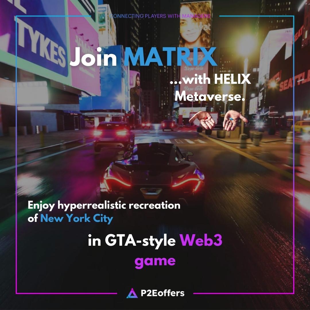 🔥 HELIX Metaverse! #NFT holders can now access and develop their virtual homes in Parallel City, a 1-to-1 recreation of NYC. 🏠💻

Don't miss out on this opportunity to be part of one of the first blockchain games to allow land access! 🚀

#Web3 #gaming #PlayToEarn #web3games