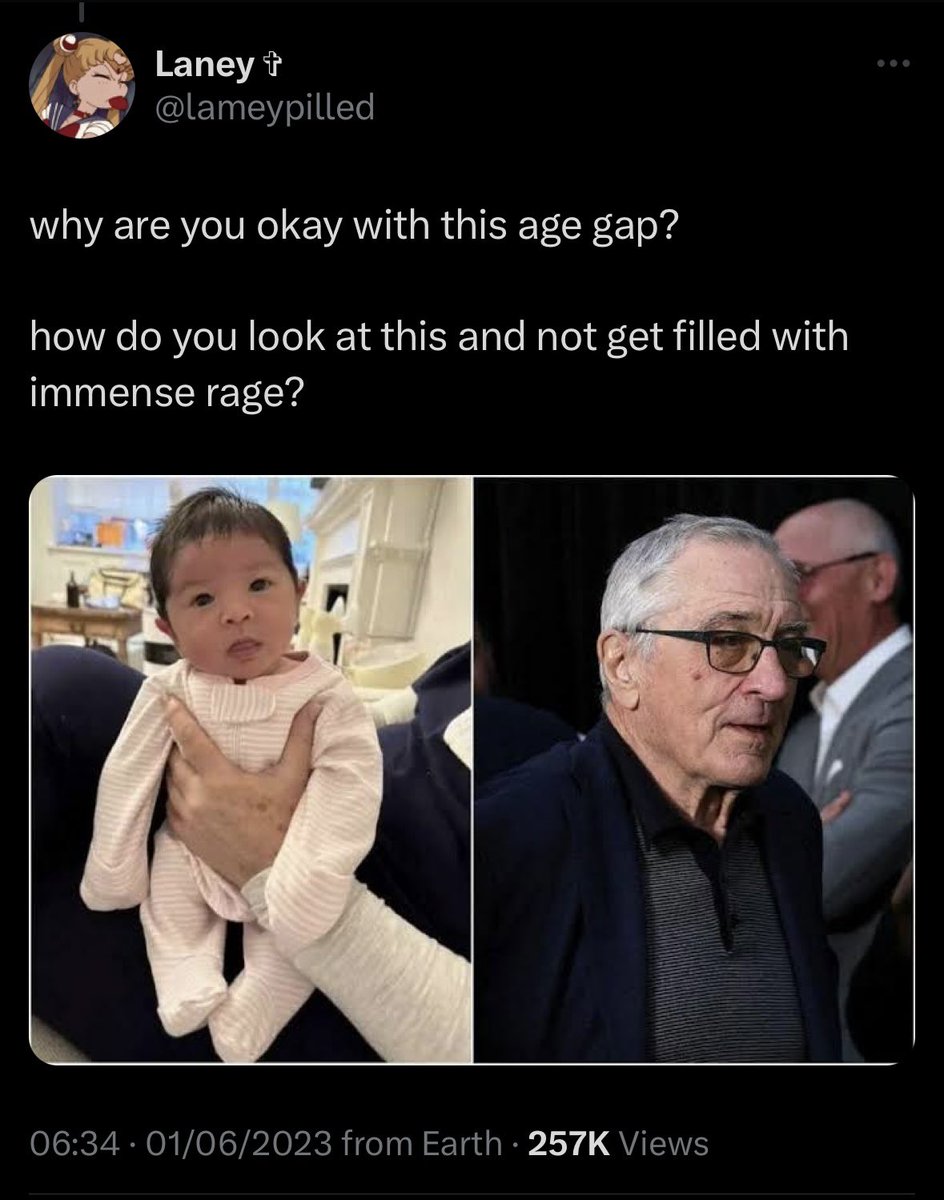 Subtle_Anarchy's tweet image. Is this person hard of thinking? 

No one’s dating babies, you fucking maniac.