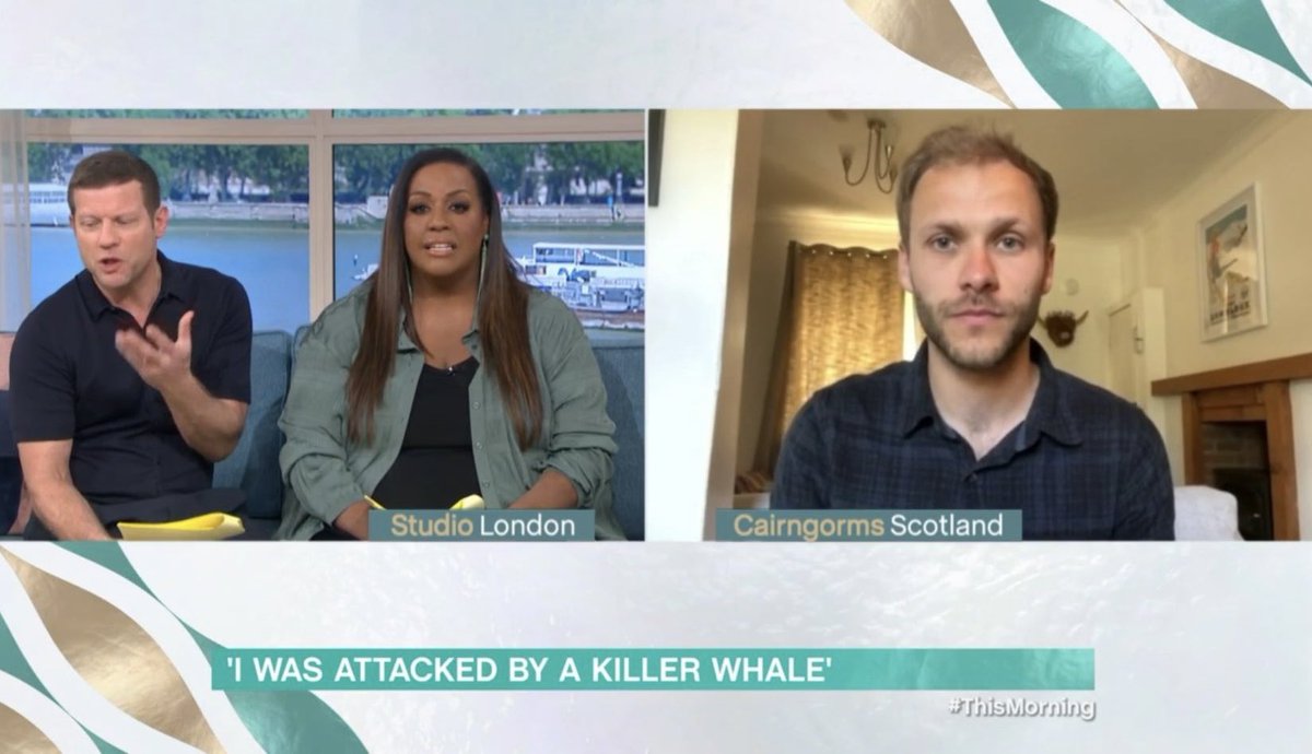 Interesting chat with <a href="/radioleary/">Dermot O'Leary</a> and <a href="/AlisonHammond/">Alison Hammond</a> on <a href="/thismorning/">This Morning</a> about orca behaviour and the boat interactions that have been taking place off the coast of Gibraltar recently. Catch up on <a href="/ITVX/">ITVX</a>! 🐬<a href="/DFMTalent/">DFManagement</a> <a href="/whalesorg/">Whale and Dolphin Conservation (WDC)</a>