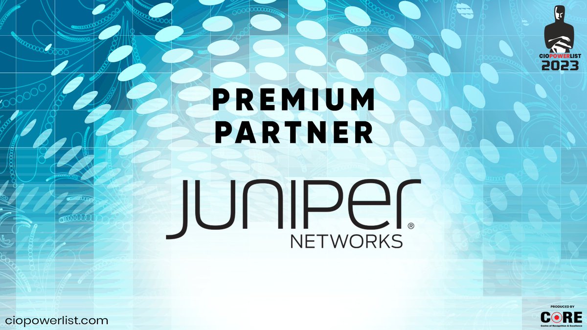 CIO Dialogues (@ciodialogues) on Twitter photo CORE Media welcomes Premium Partner <a href="/JuniperNetworks/">HPE Juniper Networking</a> at the #ciopowerlist2023
To know more, visit ciopowerlist.com
#ciopowerlist2023 #Leadership #CIOCommunity CORE Media welcomes Premium Partner <a href="/JuniperNetworks/">HPE Juniper Networking</a> at the #ciopowerlist2023
To know more, visit ciopowerlist.com
#ciopowerlist2023 #Leadership #CIOCommunity