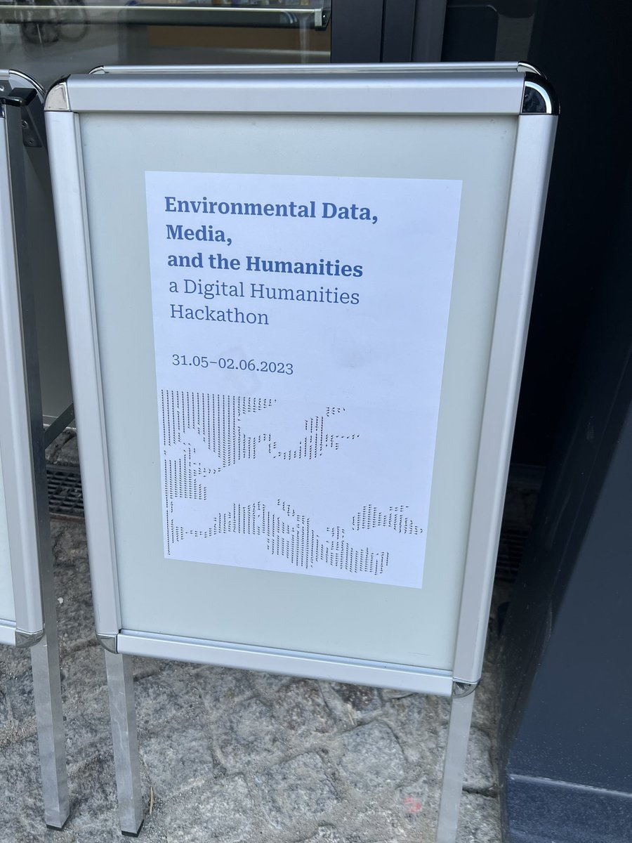 Last day of the #EcoHack2023 environmental humanities hackathon. Teams are deep into finishing their prototypes and preparing presentations: