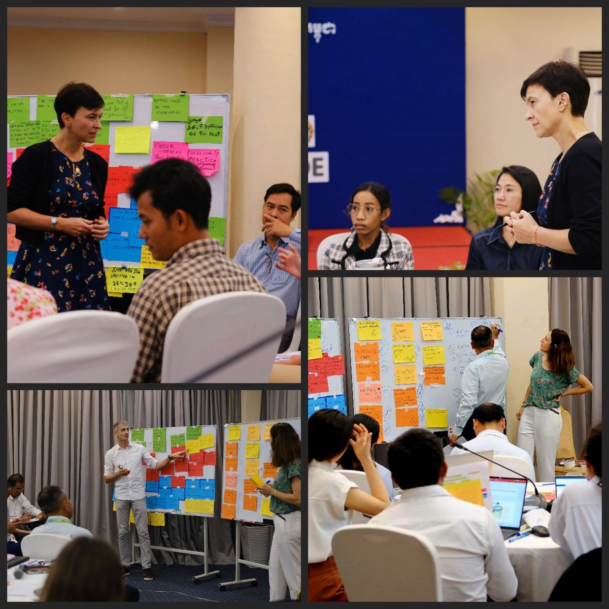 Excellent co-construction workshop as part of #AFRICAM project, with all partners developing a shared vision of the changes that are necessary to achieve desired #impacts.
@Cirad @ird_fr @PREZODE_Intl @Grease_Network @FAOCambodia @WOAH #ImpressMethod #theoryofchange