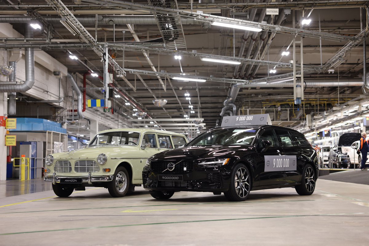Congrats to our neighbour, strategic partner, and shareholder @volvocars for reaching the milestone of 9M cars produced in their Torslanda factory in our shared hometown of Gothenburg. And we must say, it’s pretty cool that car no. 9,000,000 happens to be a ‘Polestar Engineered.’
