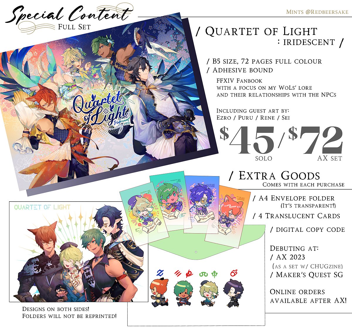 Mints♭♭ 🌱🦋 no more freedom ( on Twitter " Quartet of Light Iridescent After months of hard