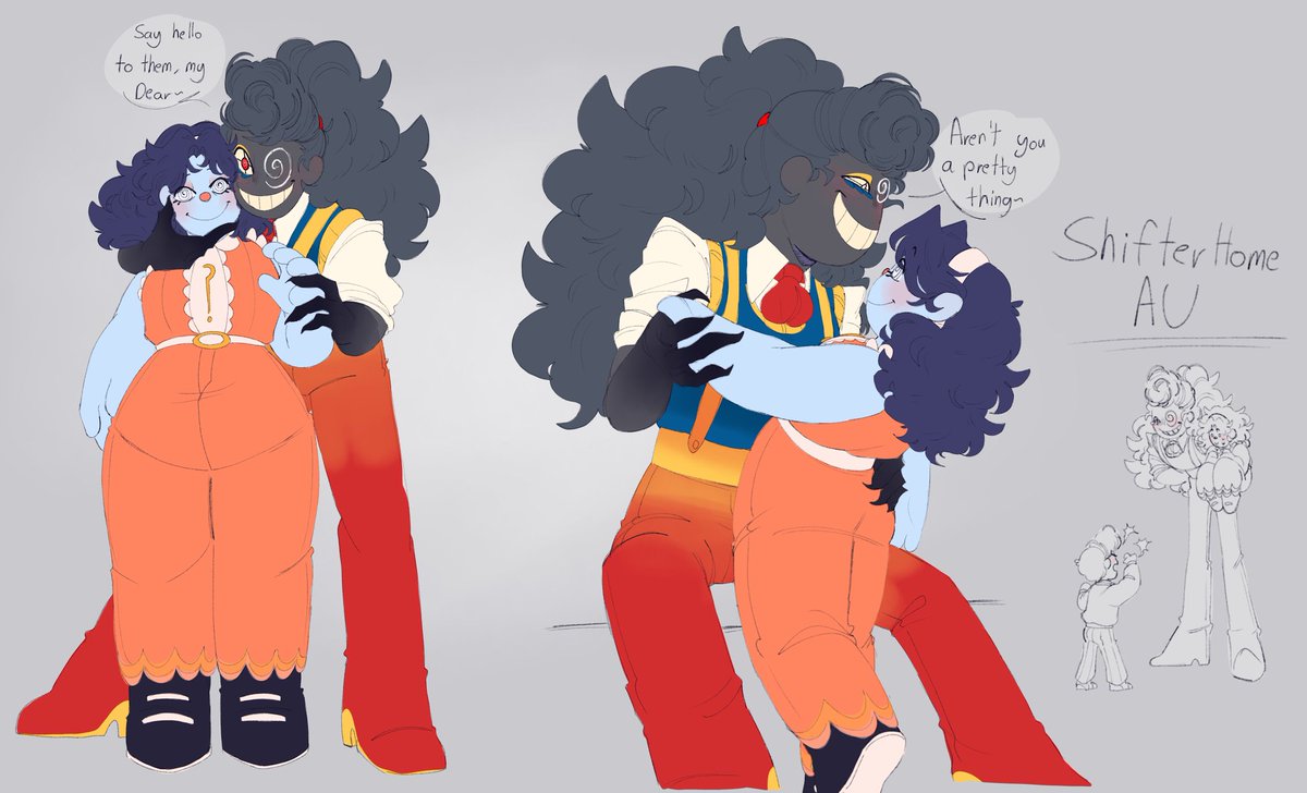 Javadoodle404's tweet image. This is very self-indulgent 👌
.
.
( #ShifterHomeAU #WelcomeHome #WelcomeHomeAU #welcomehomeoc #welcomehomepuppetshow )
