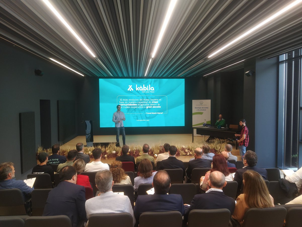 Right now our CEO @ManuKabrera is exposing in front of dozens of Web 2 companies and Venture Capitals, what is @KabilaApp , what is @hedera and why we have decided to build the entire infrastructure of @KabilaApp in @hedera

Good luck!

#HelloFuture