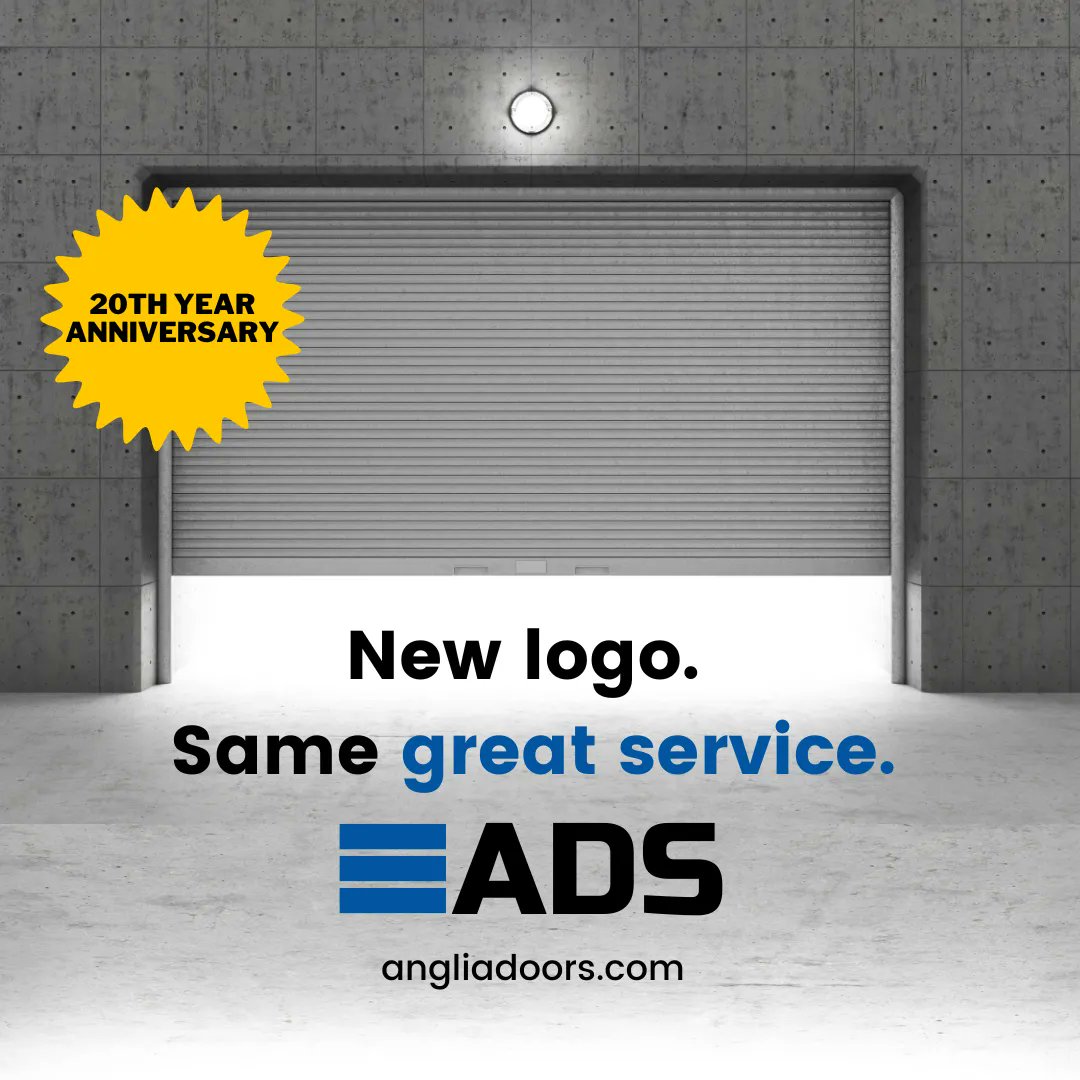 We're thrilled to announce an exciting change for Anglia Door Systems! 📢

After 20 successful years in the industrial and commercial door industry, we’re proud to unveil a branding refresh for our company

Learn more about our new changes via our website: bit.ly/3WLE8dD