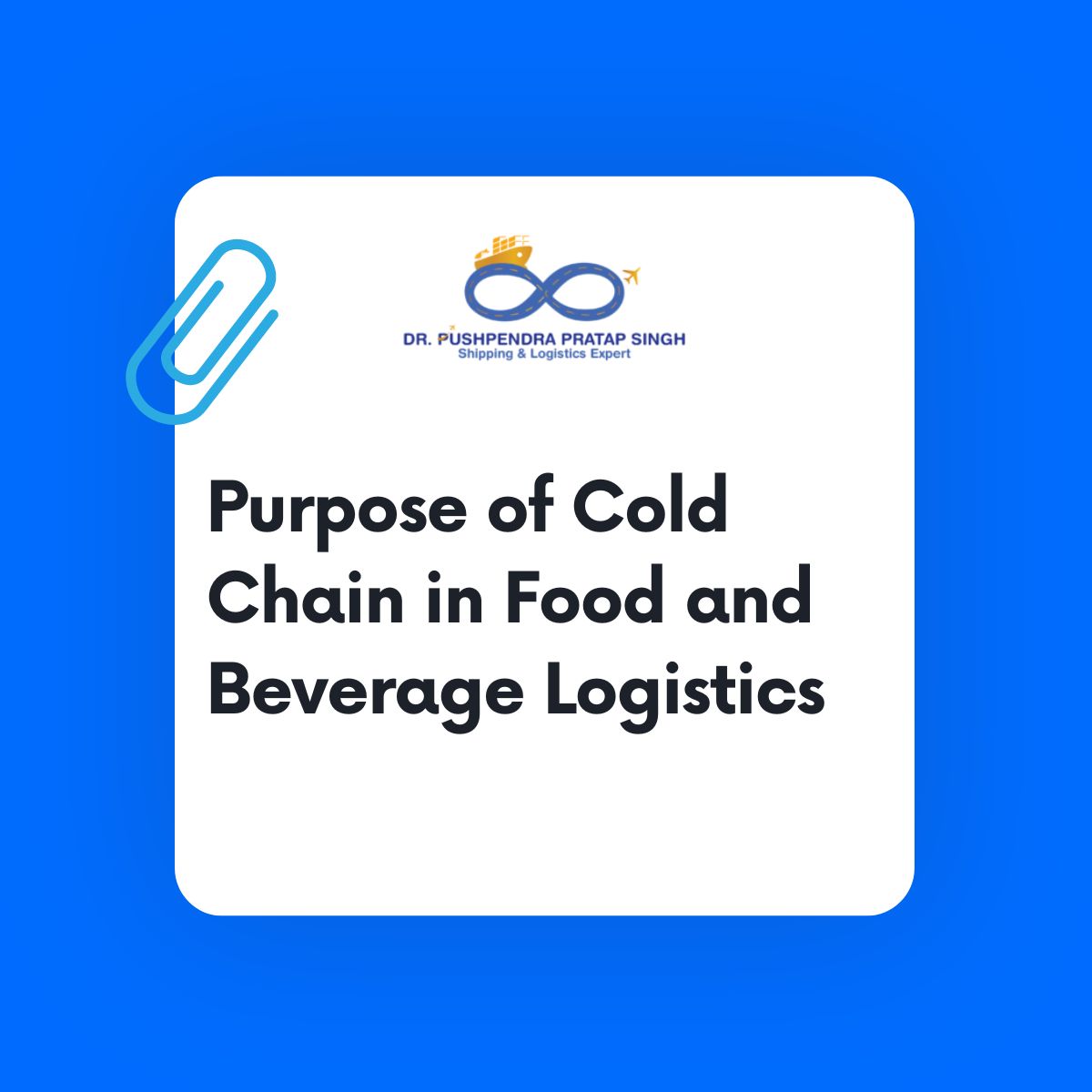 drppsingh1501's tweet image. Cold chain keeps perishable food products safe &amp;amp; maintains high quality at the point of consumption. 

Here I have briefly explained the purpose of cold chain in food and beverage logistics.

Read blog post here: drppsingh.com/purpose-of-col…

#coldchainstorage #coldchain #coldstorage
