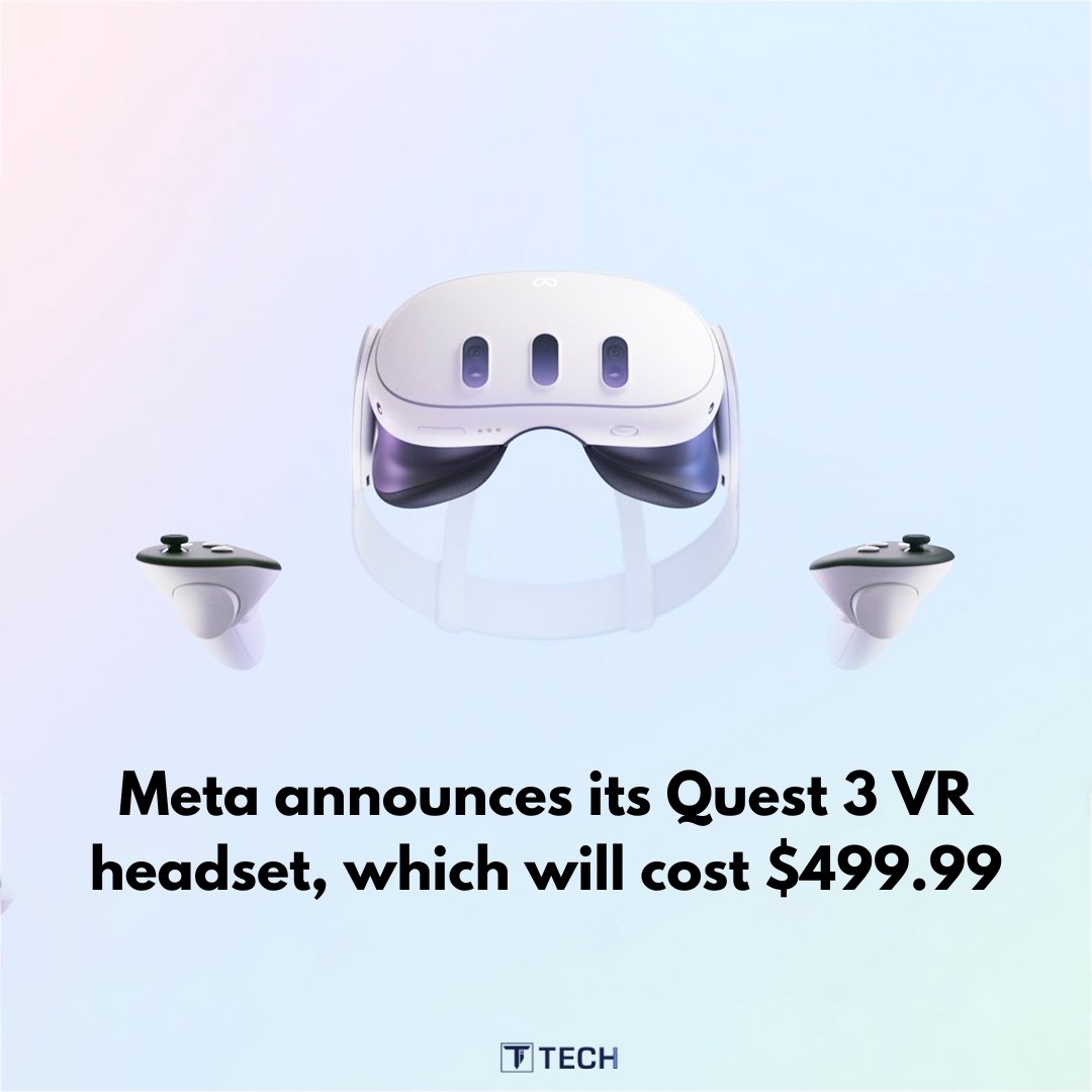 TechiHQ's tweet image. #META #Quest3 #VirtualReality #TechNews