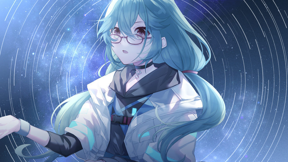 「【告知】歌唱Kuroa*様()作曲Aoi様()の 『Goodbye,and He」|アサヤのイラスト