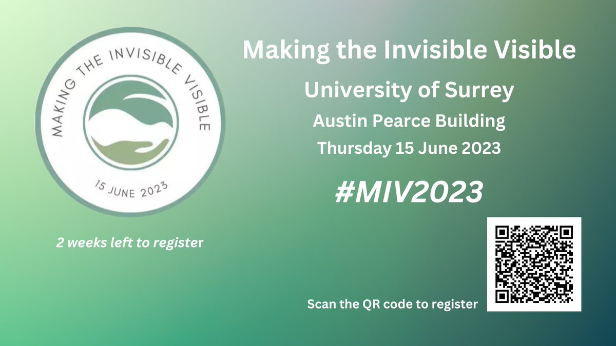 2 more weeks to go!! Please register if you have not yet.